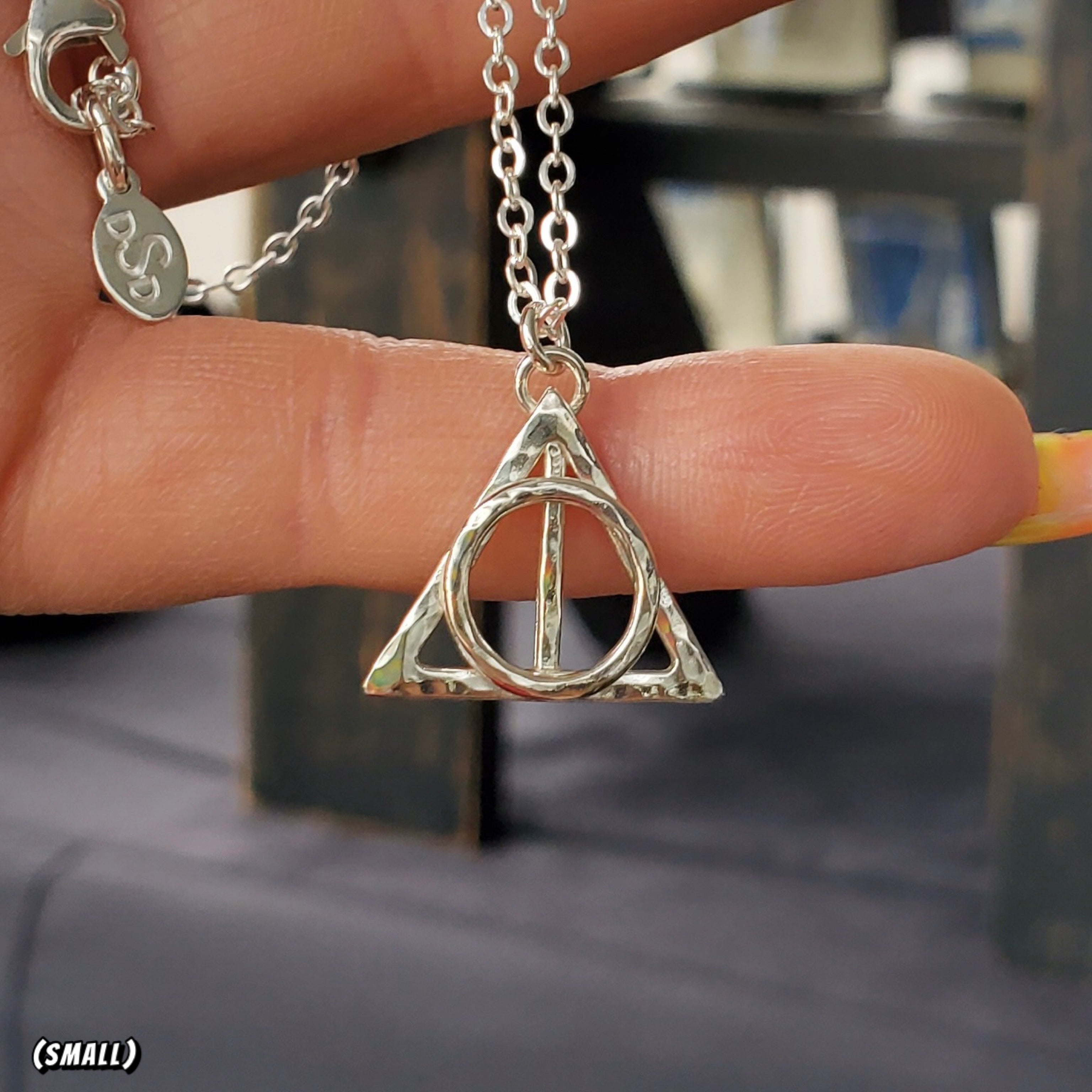 Deathly Hallows Necklace Samantha Dulay Designs